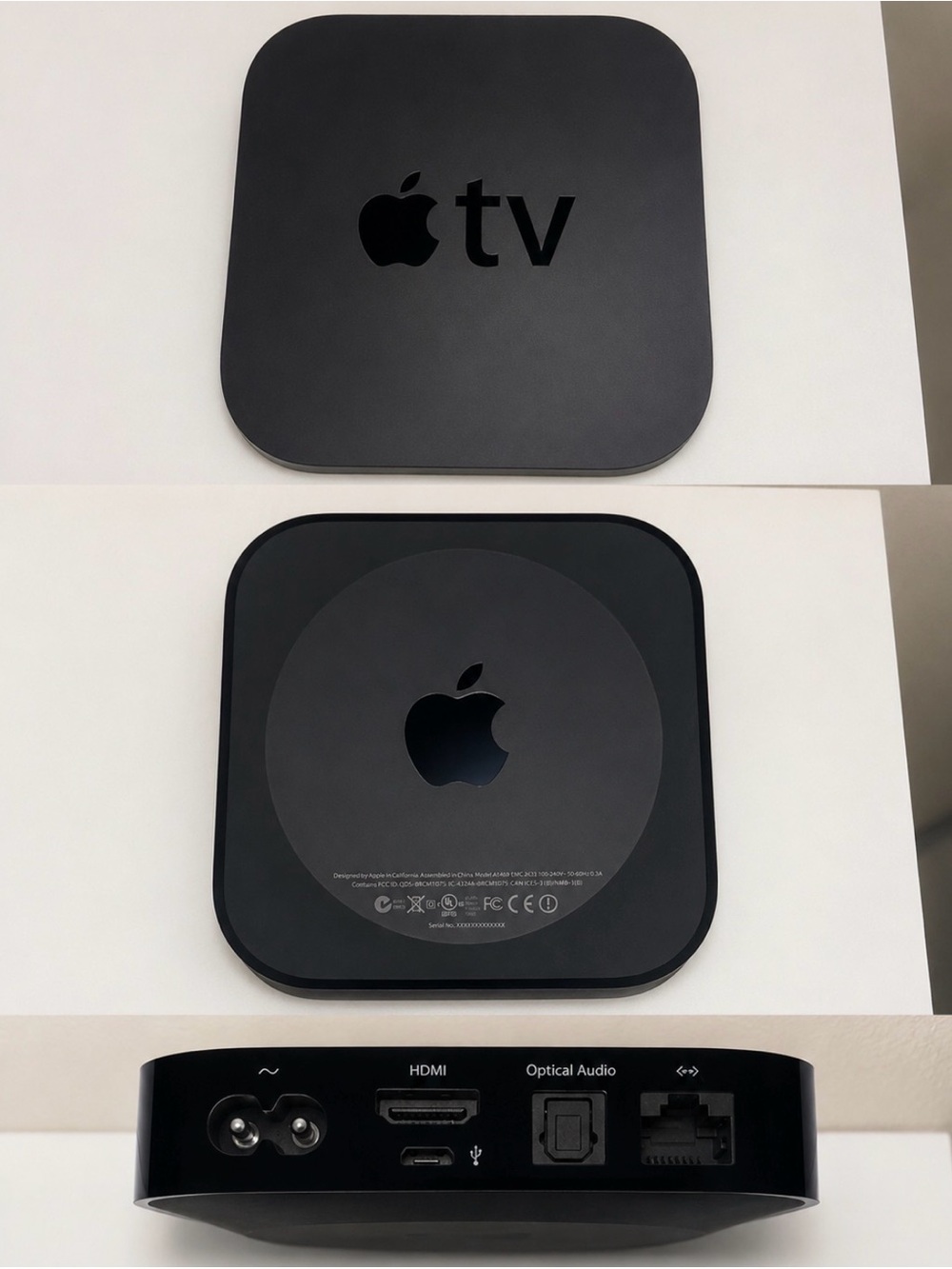 Apple TV HD Media Player - Matte Black